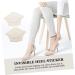 NOLITOY Cuttable Heel Cushion Stickers for Women - 18 Pairs Foam Heel Protectors & Liner Accessories - Comfortable Shoe Solutions - White - Buy Online on GoSupps.com
