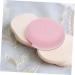 Silicone Makeup Puff Holder - Travel Cosmetic Box for Makeup Sponges (7.5x7.5x2 cm) - Pink - Buy Online on GoSupps.com