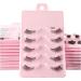 UAMOU Mink Eyelashes Volume False Lashes 3D Mink Natural Long Make Up False Eyelash Faux Cils Cilios Fluffy Fake Eye Lashes Cheerfully (Color : 5 pairs 1005 Size : 30 boxes) - Buy Online on GoSupps.com