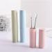 Yueser Eco-Friendly Wheat Straw Toothbrush Set - 6 Travel Toothbrushes with Wearable Storage Box - Perfect for Home Camping & Travel - Buy Online on GoSupps.com