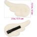 SOLUSTRE 1 Pair Angel Wings Hair Clips Plush Cute Hair Barrettes Christmas Hair Accessories for Girls Women (White) - Buy Online on GoSupps.com