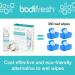 Bodifresh Toilet Paper Foam - Aloe Vera and Vitamin E Spray for Gentle and Effective Cleanse - 360 Flushable Wipes, Unscented - 3 Piece Set - Buy Online on GoSupps.com