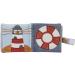 Shop Little Dutch Buggy Book - Sailors Bay Blue Fabric Touch Book (11.5x11.5 cm) | International Shipping Available - Buy Online on GoSupps.com