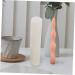 NUOBESTY Casting Silicone Making Spiral Shaped Creative Scented Candle Mold Rod Diy Shape White 3.7X3.7X21.5CM - Buy Online on GoSupps.com