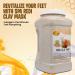 SPA REDI Clay Mask - Milk and Honey 128 Oz | Detoxifying Pedicure & Body Treatment | Deep Cleansing & Hydrating Skin Care - Buy Online on GoSupps.com