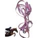 Adjustable Horse Halter | Heavy Duty Chin and Throat Snap Halter Horse - Comfortable Padded Nylon Horse Halter for Training Equestrian Grooming Lambo Purple - Buy Online on GoSupps.com