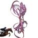 Horse Halter - Heavy Duty Tied Halter Adjustable Horse Safety Halter Colorful Padded Nylon Size Horse Care for Horse Grooming Training Dalian Purple