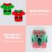 Funny Christmas Elf Costume for Dogs - Deluxe Holiday Outfit with Belt | Perfect for Medium Pets | Festive Dog Cosplay Shirt - Buy Online on GoSupps.com