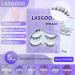Buy Natural Look Fake Eyelashes | 5 Pairs Invisible Thin Band Eye Lashes for Daily Wear Weddings & Parties - Free International Shipping - Buy Online on GoSupps.com