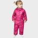 Peter Storm Girls' Waterproof All in One Rain Suit - Pink (6-9 Months) - Buy Online on GoSupps.com