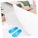 MAGICLULU 2 Pairs Slippers Quick Drying Shower Slippers Green Home Indoor Slippers Non Dorm Shoes Gym Foot Spa Soak Tub Shower Footware Massaging Travel Pvc Household Plastic Barrel 25x9.5cm 8x2pcs Bluex2pcs - Buy Online on GoSupps.com