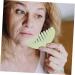 Orfofe 2-in-1 Jade Kamm Head Massager & Gua Sha Tool - Portable Jade Massage Device for Deep Relaxation & Body Care - Buy Online on GoSupps.com