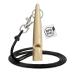 Acme dog whistle No.210.5 + free pipe band |Audible for all dogs - loud and extensive |For professional recall dog training (beige)