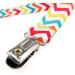 Culasign 4-Piece Pacifier Strap Set | Unisex Baby Pacifier Chains & Clips | Cotton & Plastic Bib Friendly | Triangle Design - Buy Online on GoSupps.com