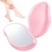 Crystal Hair Eraser for Hair Removal Device, Reusable Crystal Hair Remover for Women and Men, Painless Exfoliation Hair Removal Tool, Magic Hair Exfoliator for Back Legs Arms (Pink)