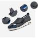 Men's Orthopedic Diabetic Shoes - Adjustable Open Toe Sandals for Swollen Feet | Summer Comfort in Dark Blue Size 12 - Buy Online on GoSupps.com