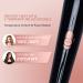Curling Wand Set Wand Curling Iron Lychee 5 in 1 PRO Hair Curling Iron Tapered Hair Curler with Interchangeable Ceramic Barrels Instant Heating Adjustable Temperature Heat Protective Glove Hair Clip (Gold) - Buy Online on GoSupps.com