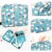 LKMY Portable Makeup Bag - Waterproof Cosmetic Organizer with Flower Pattern | Travel Culture Storage Bag for Women & Girls - Buy Online on GoSupps.com