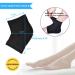 Moisturizing Gel Heel Socks - Treat Dry Cracked Heels with Vitamins - 2 Pairs - Buy Online on GoSupps.com