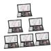 Healvian 6 Sets Eyebrow Powder Set Lit e Long Lasting Eyebrow Powder Eyeow Mp e Eyebrow Powder Tool Abs