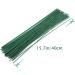 200 Pcs 16 Inch Dark Green Floral Stem Wire - Ideal for DIY Bouquet Making and Crafts - Buy Online on GoSupps.com