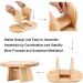 BEENSPIN Meditation Bench - Handcrafted Seiza Prayer Stool for Stable and Comfortable Meditation Practice - Buy Online on GoSupps.com