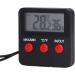 Humidity Temperature Sensor Accurate Small Real Time Display Electronic Thermometer Hygrometer Light Digital with External Probe for Pet for Reptile - Buy Online on GoSupps.com