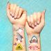 XO Fetti Shark Temporary Tattoos - 38 Metallic Styles | Underwater Ocean Animal Party Supplies - Totally Jawsome! - Buy Online on GoSupps.com
