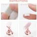 Acrylic Nail Art Display Stand Set with 54 White Adhesive & 120 Transparent Pieces - Magnetic Nail Practice Tools - Buy Online on GoSupps.com