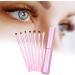 Allayu 7 Pieces/Set Woman Girl Portable Makeup Brush with Handle Powder Beauty Make Up Brushes Eyebrow Tool Professional - Buy Online on GoSupps.com