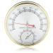 Dioche Sauna Thermometer Metal Dial Indoor Thermometer Hygrometer Hygro Sauna Room Accessories