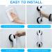 2 Pack Shower Handle 12" Grab Bars for Bathroom Shower Handles for Elderly Grab Bars for Bathroom Safety Grab Bar Shower Grab Bar with Strong Hold Suction Cup Grip Grab in Bathroom - Buy Online on GoSupps.com