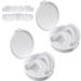 Jiazhou hub 2 pairs prostheses fake teeth cosmetic veneers teeth set at the bottom temporary teeth false teeth of course denture snap on dentures veneers fake teeth