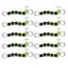 Artibetter 10pcs Temperature Change Sticker Cute Funny Caterpillar Temperature Sticker for Kid