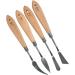 FOCCTS 13-Piece Stainless Steel Palette Knife Set for Oil and Acrylic Painting - Buy Online on GoSupps.com