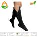 Buy Seniors Care 20-30 mmHg Compression Leg Calf Closed Toe Zipper Socks - 5X-Large Black for Enhanced Circulation & Comfort - Buy Online on GoSupps.com