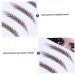 POPETPOP 4pcs Eyebrow Stickers Waterproof Stickers 4d Eyebrow Tattoos Eyebrow Stencils Eyebrow Shape 3d Tool - Buy Online on GoSupps.com