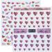 Hot Nail Art Decorations DIY Manicure Nail Stickers Self Adhesive Decals 3D Colorful Heart Love(DP1175) - Buy Online on GoSupps.com
