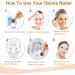 Derma Roller 1.5 mm 192 real individual needles for face hair growth beard body skin care titanium microneedle antiaging 1.5 mm needle - Buy Online on GoSupps.com