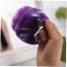 COHEALI Men's Silicone Bath Brush Set - Portable Body Scrubber & Massager for Exfoliation - Purple 9x8cm - 3pcs - Buy Online on GoSupps.com