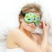 Kiwi Food Sleeping Mask - Adjustable Light-Blocking Eye Mask for Sleep | Soft Blindfold for Men Women & Kids - Buy Online on GoSupps.com