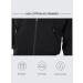 GRAMVAL Women's Black Active Workout Hooded Jacket - Medium - Buy Online on GoSupps.com