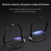 Lanlang Reading Glasses for Men & Women - Flex Memory Titanium Blue Light Filter Anti-Blue High Transparency 0-4 Diopters - Buy Online on GoSupps.com