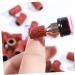 Housoutil Manicure Tools Professional Faux Nails Nail Care Tools Nail+polish Nail Balm Nail Drill Sanding Ring Durable Nail Tool Replaceable Abrasive Belt Polisher Grinding Ring Sand Circle medium Brown - Buy Online on GoSupps.com
