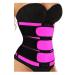 HKDYWTNB Back Brace Lumbar Support Lumbar Brace Waist Trainer Shaperwear Tummy Control Slimming Fat Burning Waist Belt X-Large Pink