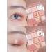 Nihexo Matte & Shimmer Eyeshadow Palette - 9 High Pigmented Colors Long Lasting Creamy Texture Eye Shadow for Vibrant Makeup - Buy Online on GoSupps.com