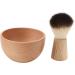 Premium Razor Brush Set for Men | Compact & Portable | Durable Wooden Design | Effective Cleaning with Fine Bristles - Buy Online on GoSupps.com