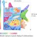 Crinkle Sensory Book Built-In Sound Paper Marine Life Baby Books with 3D Animal Tails Early Learning Babies Educational Toy For 0-12 Months Old Toddlers Infants Babies Ocean World - Buy Online on GoSupps.com