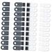 Beaupretty 120 Pcs hair clipper cleaning brush razor trimmer brush shaver brush duster gap cleaning brush razor cleaning brush keyboard cleaner brush kit blinds brush mini white beard 5x2cmx3pcs As Shownx3pcs