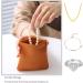 ALUXY 3Pcs Waterproof Leather Pocket Cosmetic Bag Set - Portable Self-Closing Travel Makeup Pouches - Buy Online on GoSupps.com